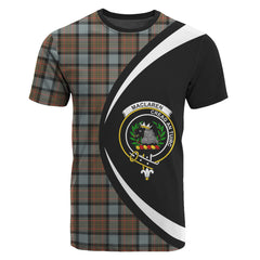 MacLaren Weathered Tartan Crest T-shirt - Circle Style