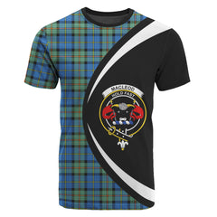 MacLeod of Harris Ancient Tartan Crest T-shirt - Circle Style