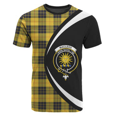 MacLeod of Lewis Ancient Tartan Crest T-shirt - Circle Style