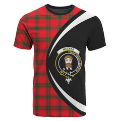 MacNab Modern Tartan Crest T-shirt - Circle Style