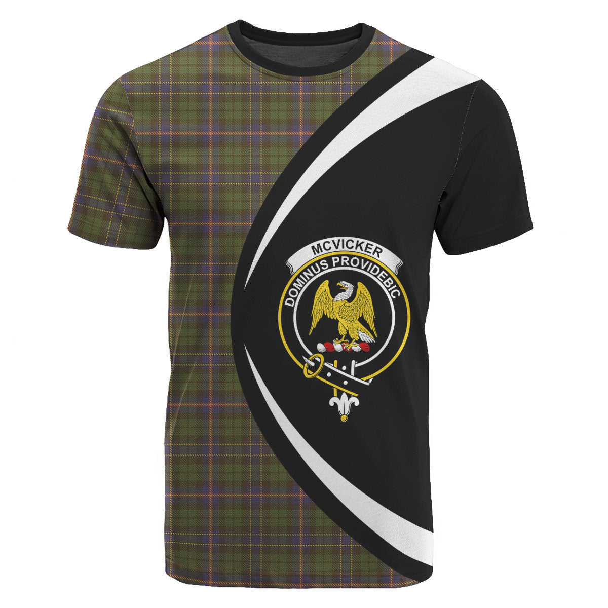 McVicker Tartan Crest T-shirt - Circle Style