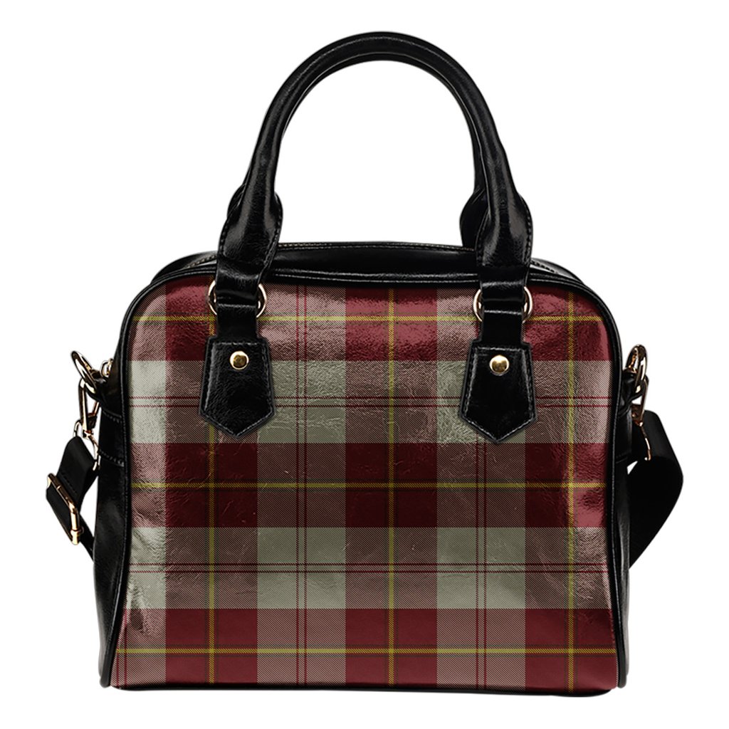 Cunningham Burgundy Dancers Tartan Shoulder Handbags