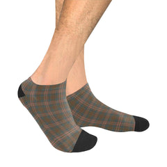 Kennedy Weathered Tartan Ankle Socks