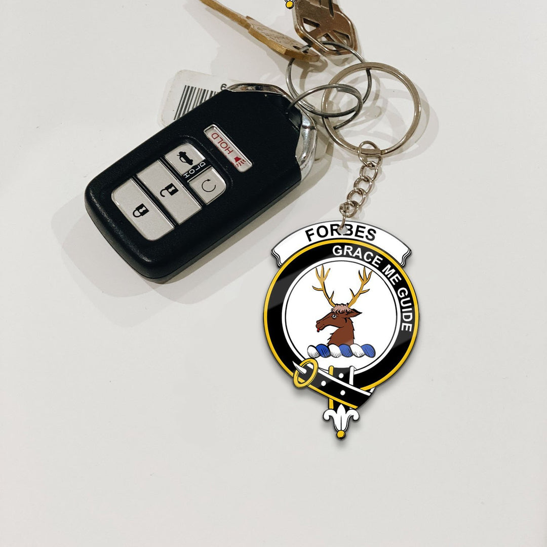 Forbes Crest Keychain