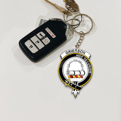 Grierson Crest Keychain