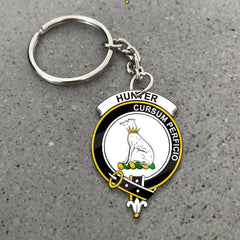 Hunter Crest Keychain