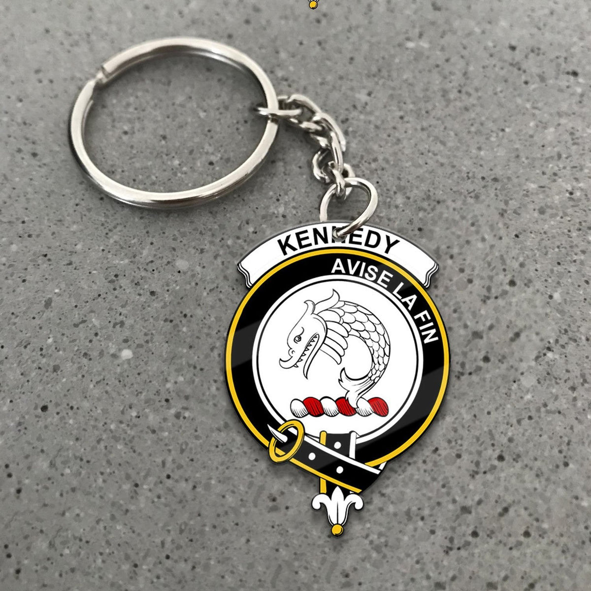 Kennedy Crest Keychain