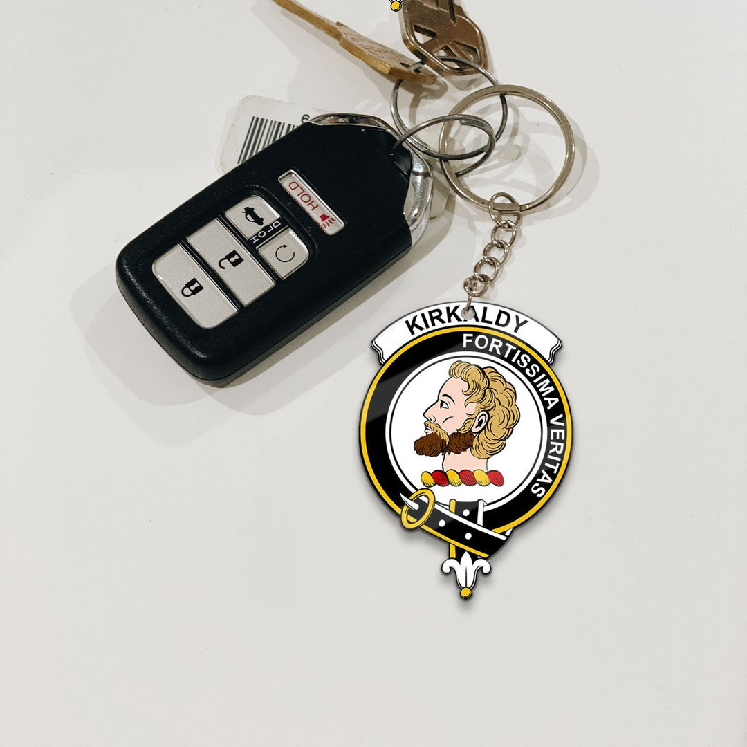 Kirkaldy Crest Keychain