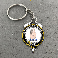 Lamont Crest Keychain