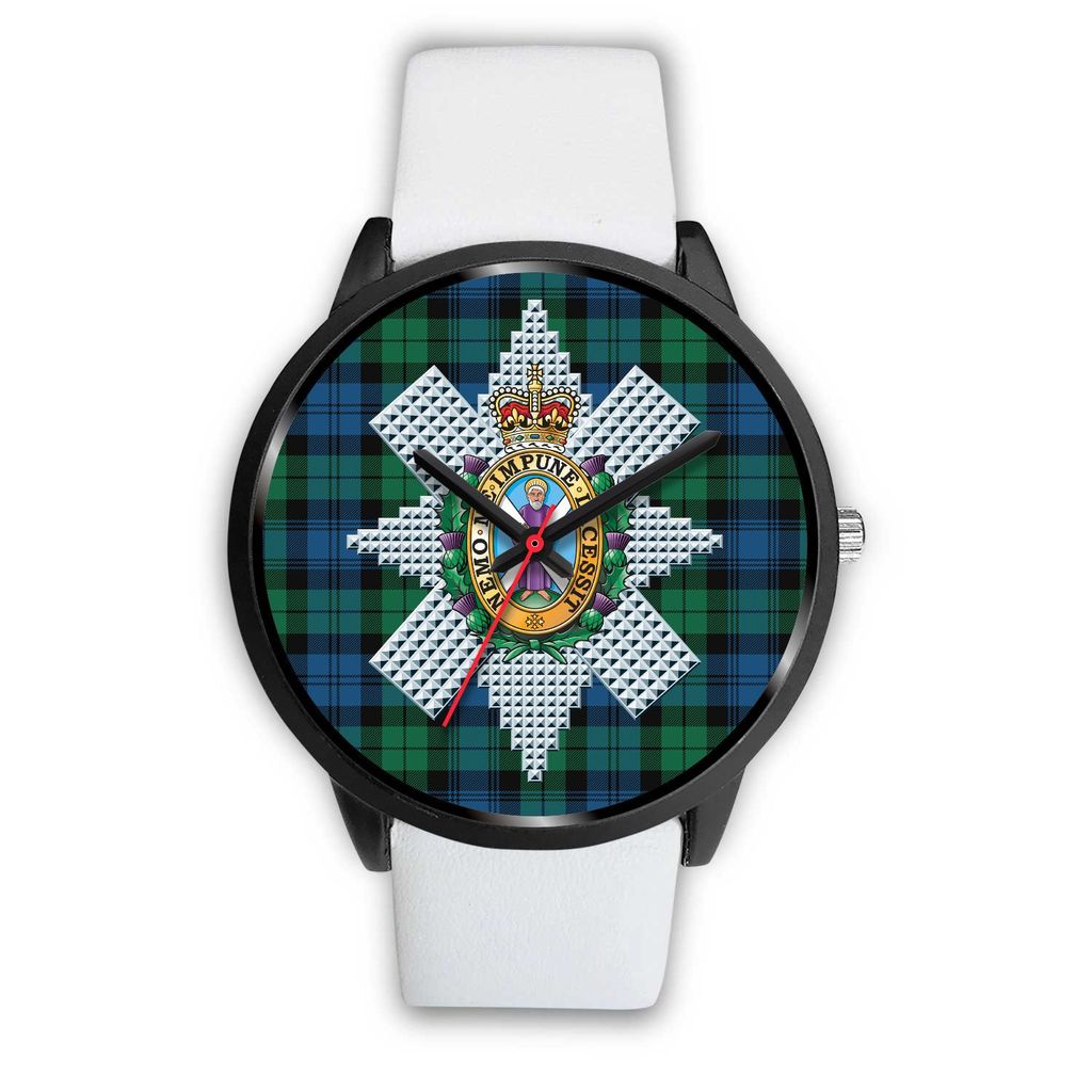 Blackwatch Ancient Tartan Crest Watch