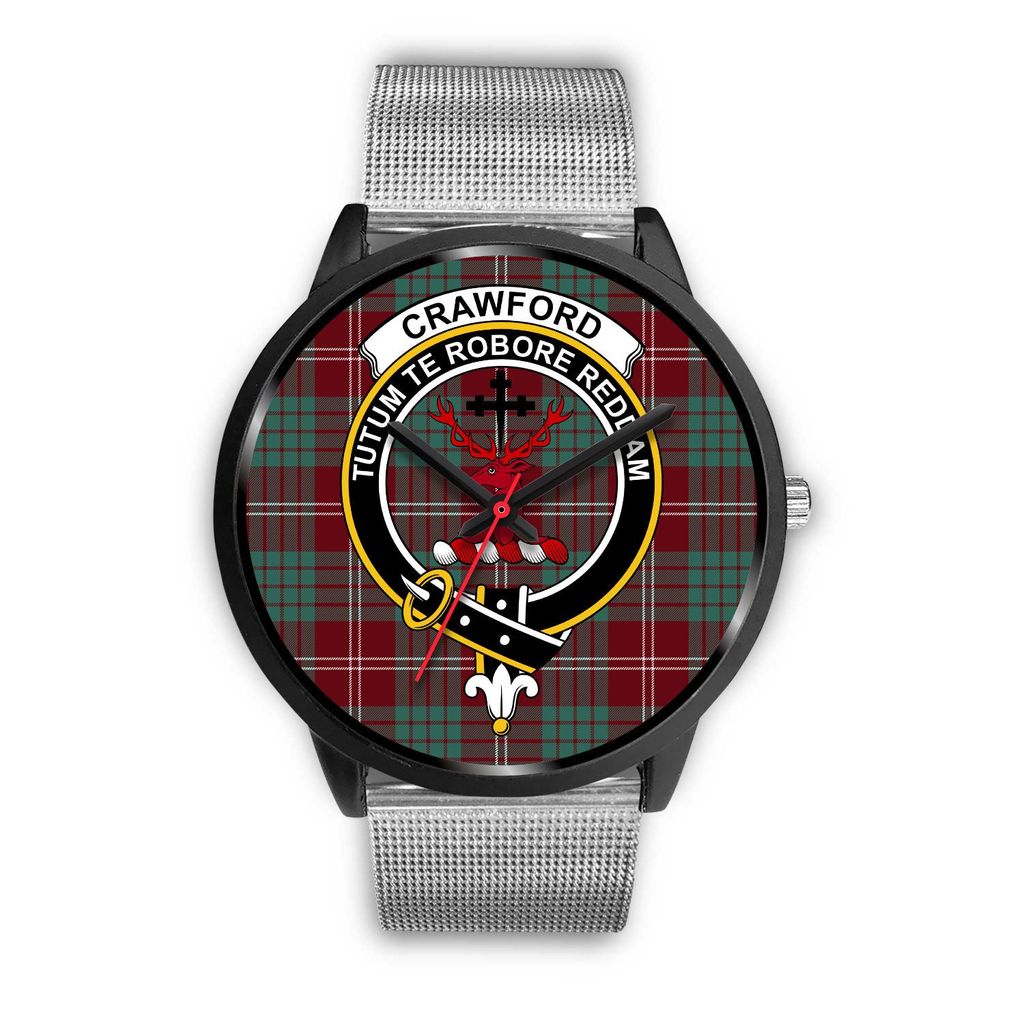 Crawford Modern Tartan Crest Black Watch