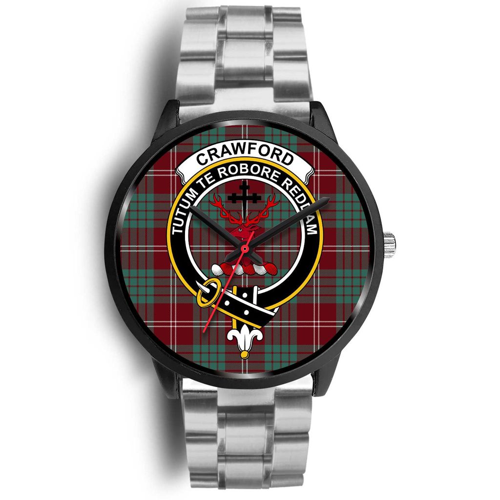 Crawford Modern Tartan Crest Black Watch