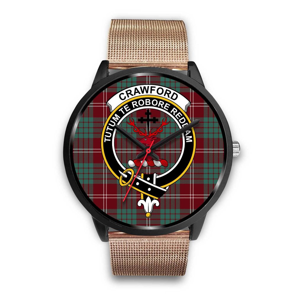 Crawford Modern Tartan Crest Black Watch