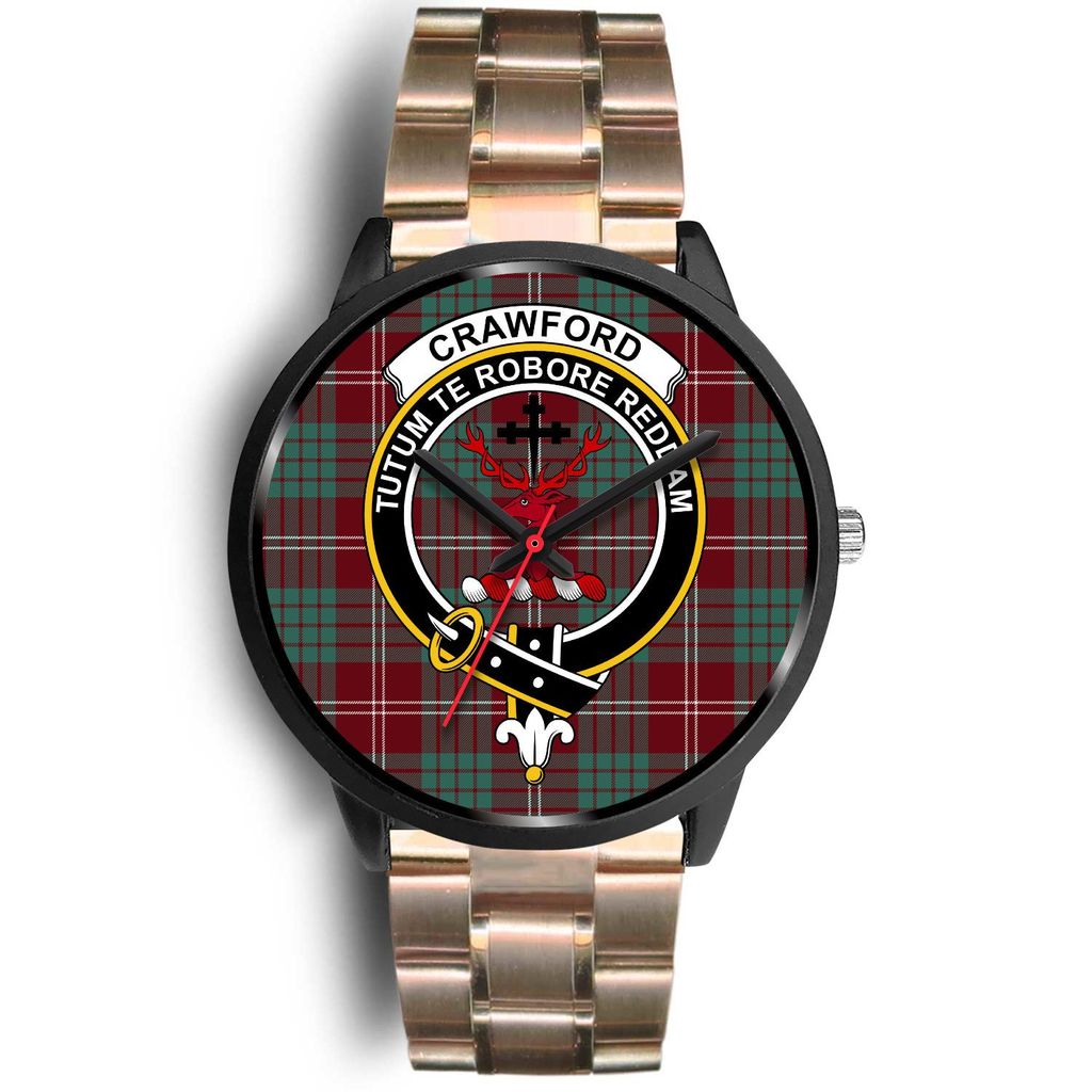 Crawford Modern Tartan Crest Black Watch