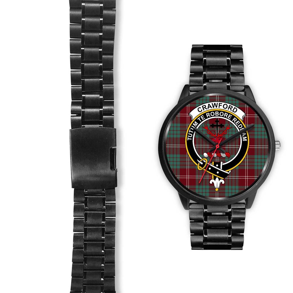 Crawford Modern Tartan Crest Black Watch