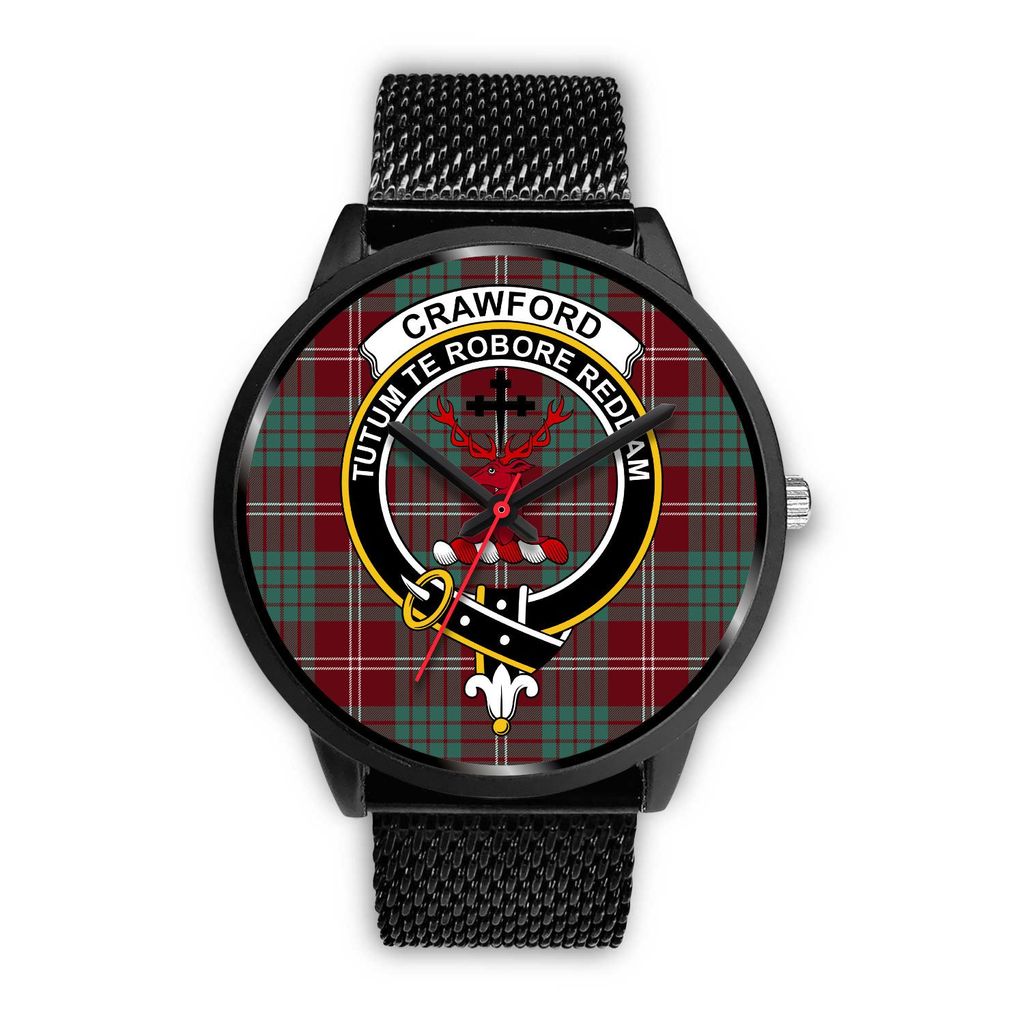 Crawford Modern Tartan Crest Black Watch