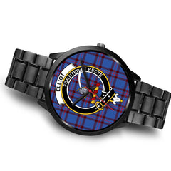 Elliot Modern Tartan Crest Black Watch