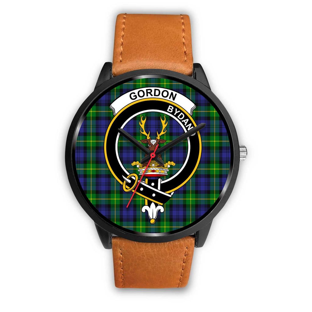 Gordon Modern Tartan Crest Watch