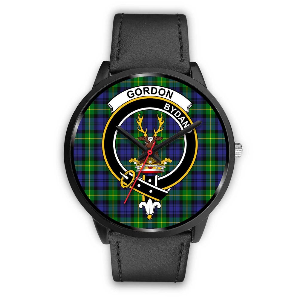 Gordon Modern Tartan Crest Watch