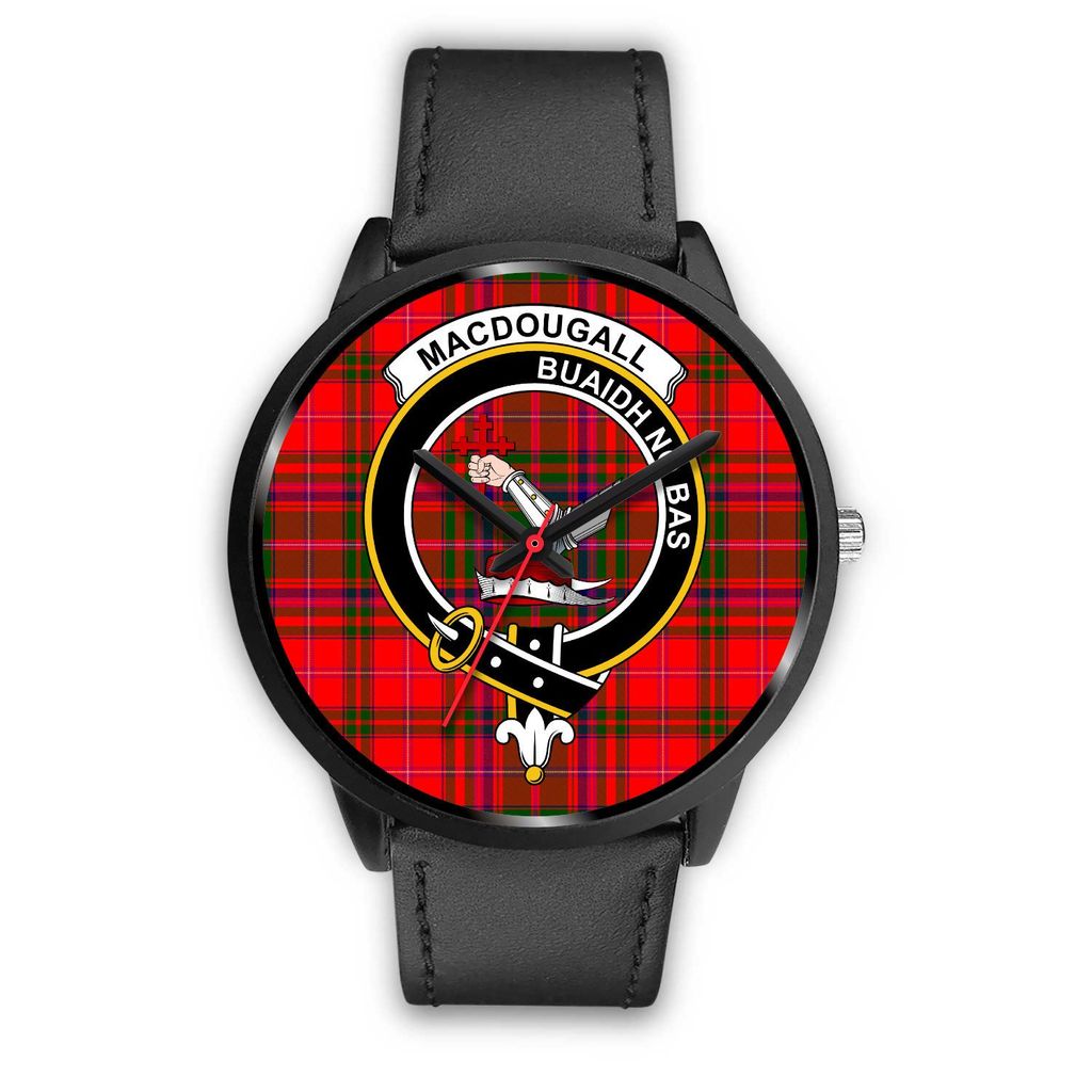 MacDougall Tartan Crest Watch