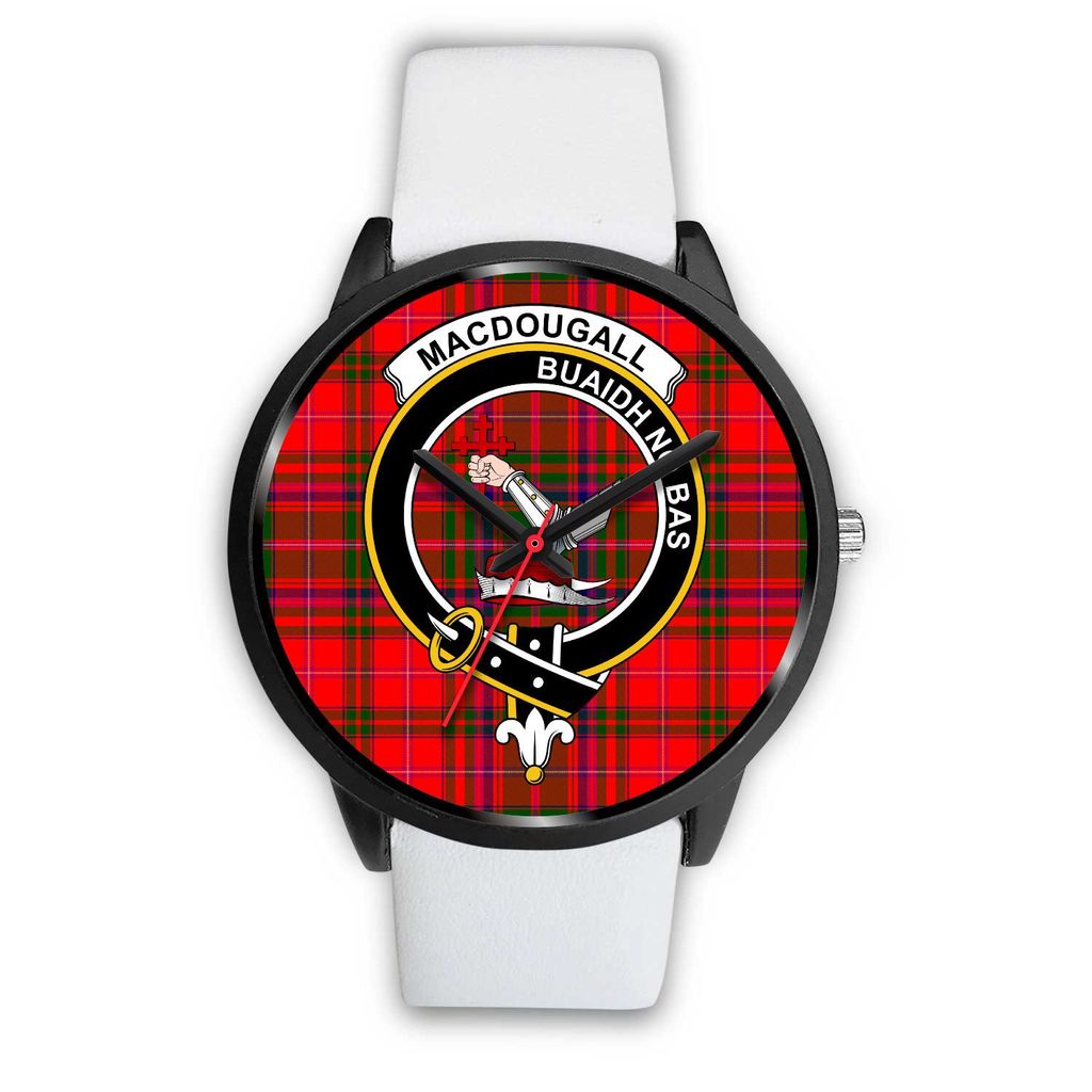 MacDougall Tartan Crest Watch