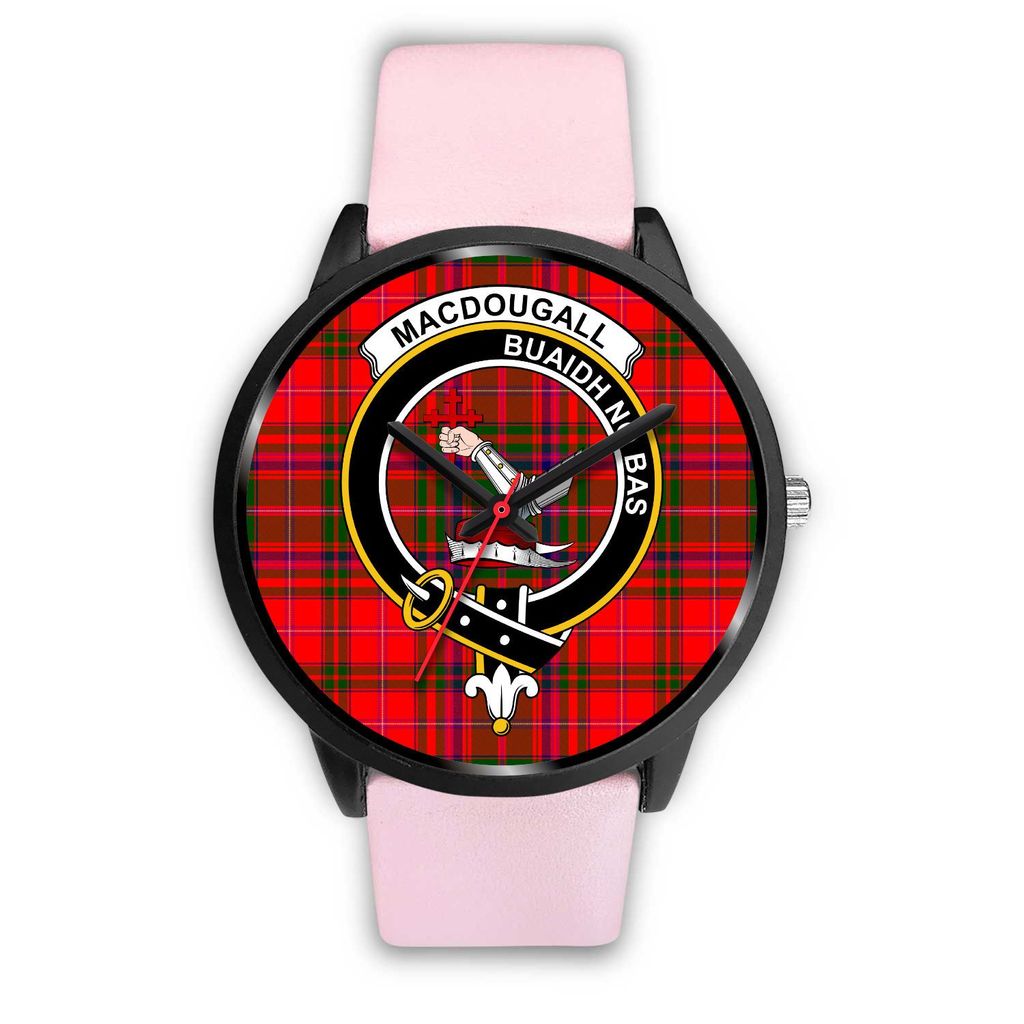 MacDougall Tartan Crest Watch