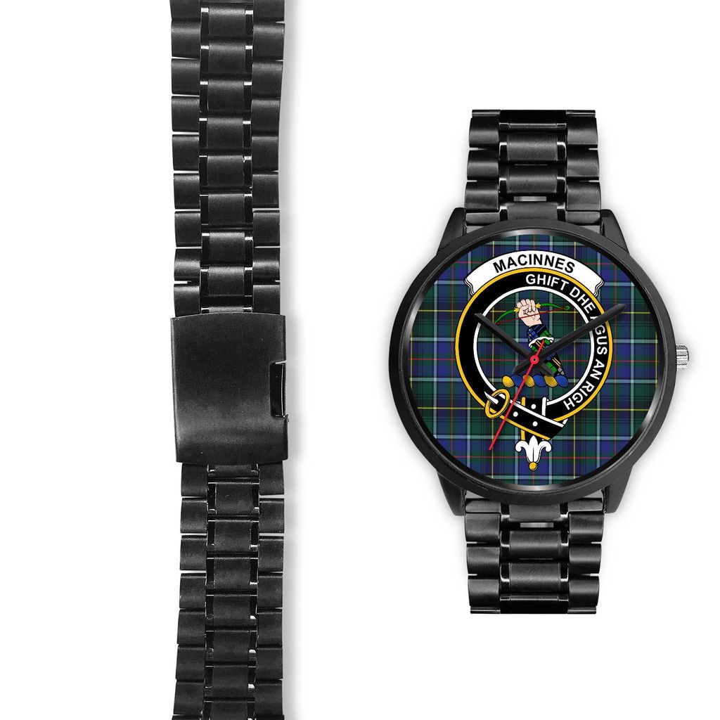 MacInnes Modern Tartan Crest Watch