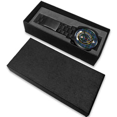 MacInnes Modern Tartan Crest Watch