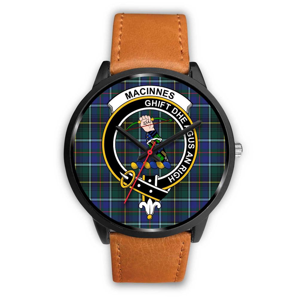 MacInnes Modern Tartan Crest Watch