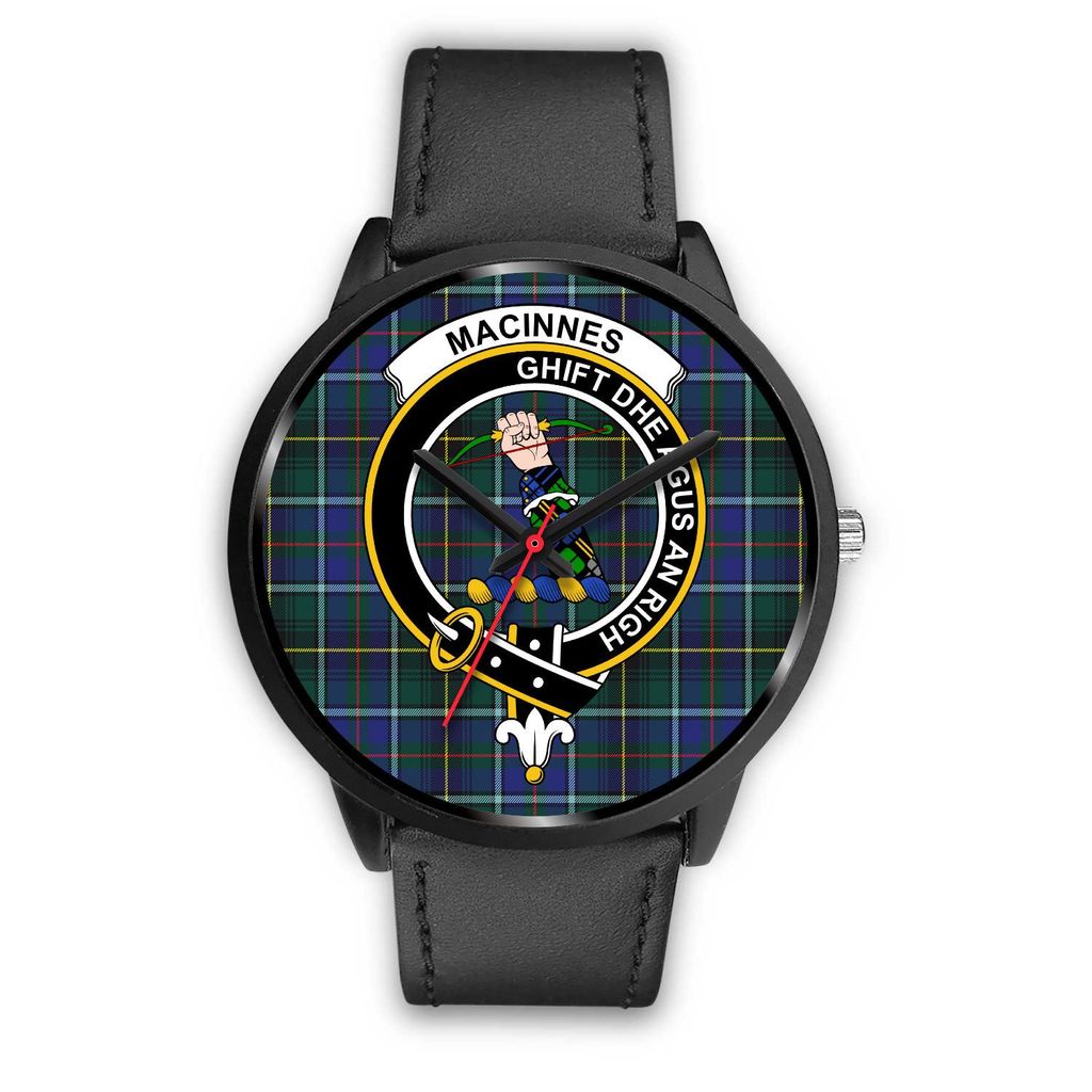 MacInnes Modern Tartan Crest Watch