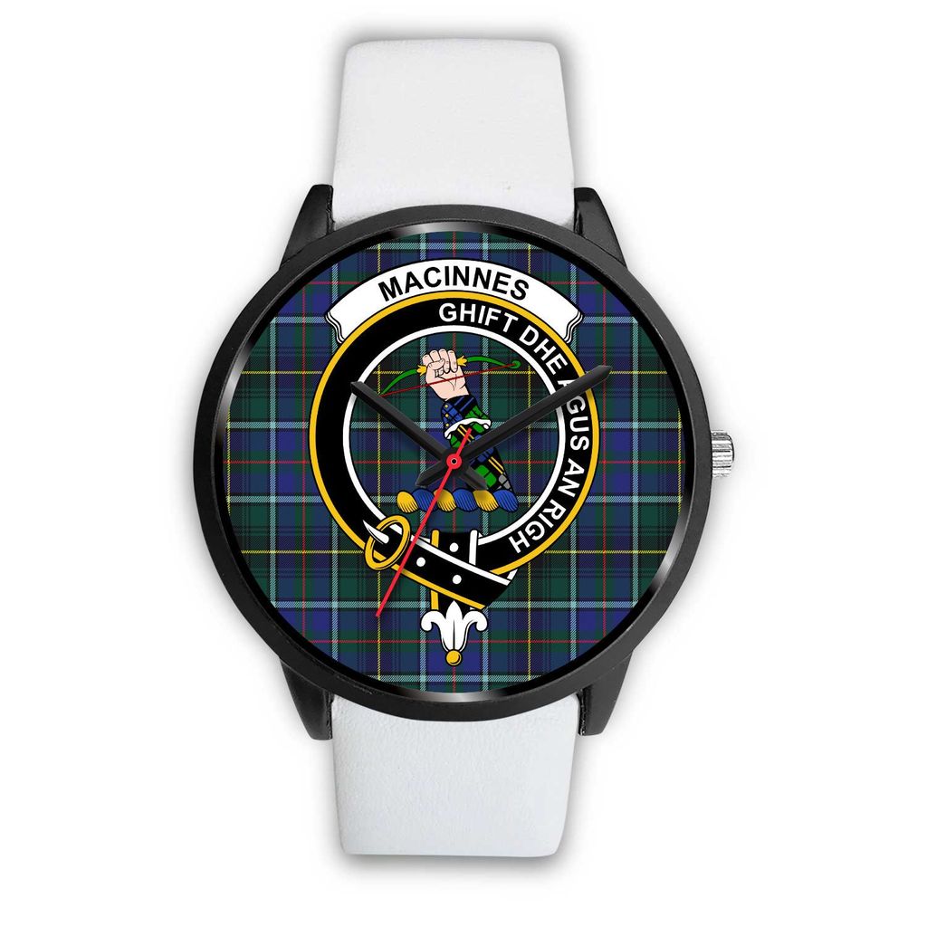 MacInnes Modern Tartan Crest Watch