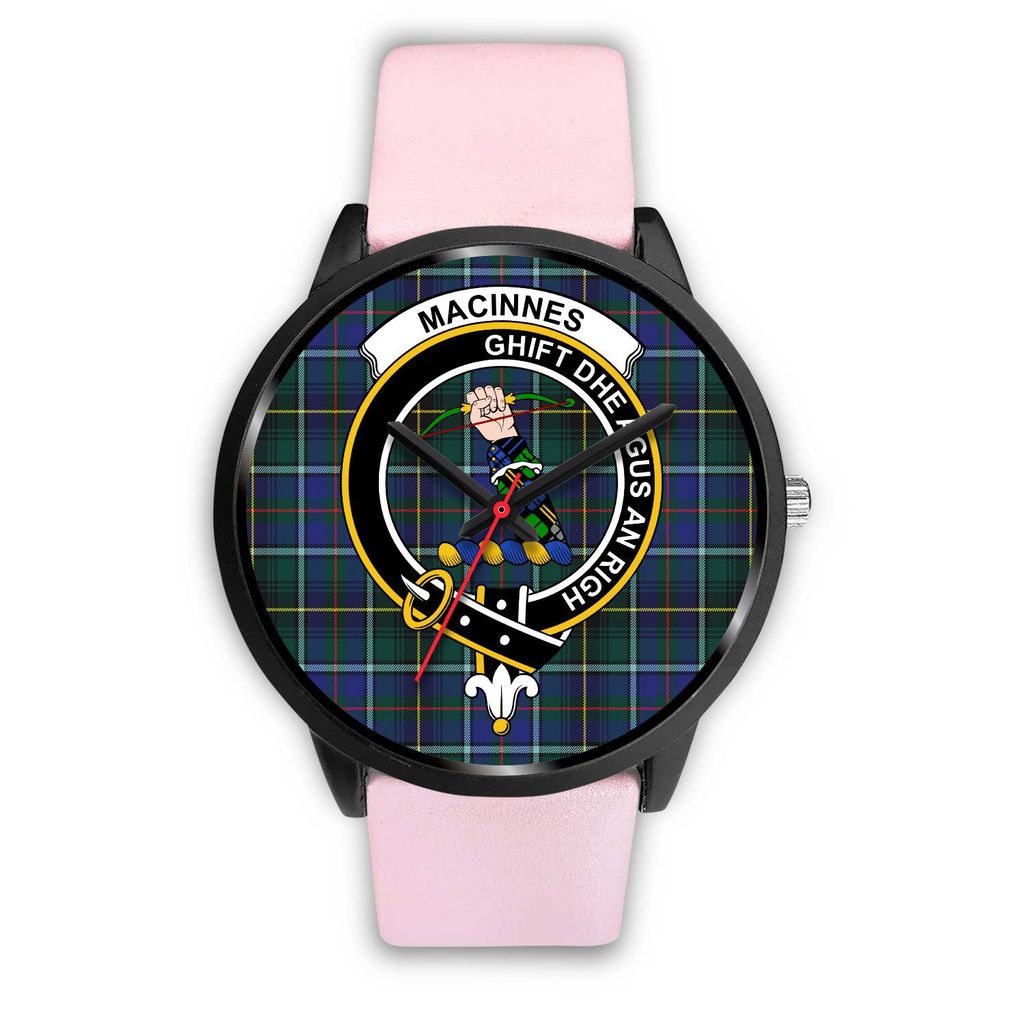 MacInnes Modern Tartan Crest Watch