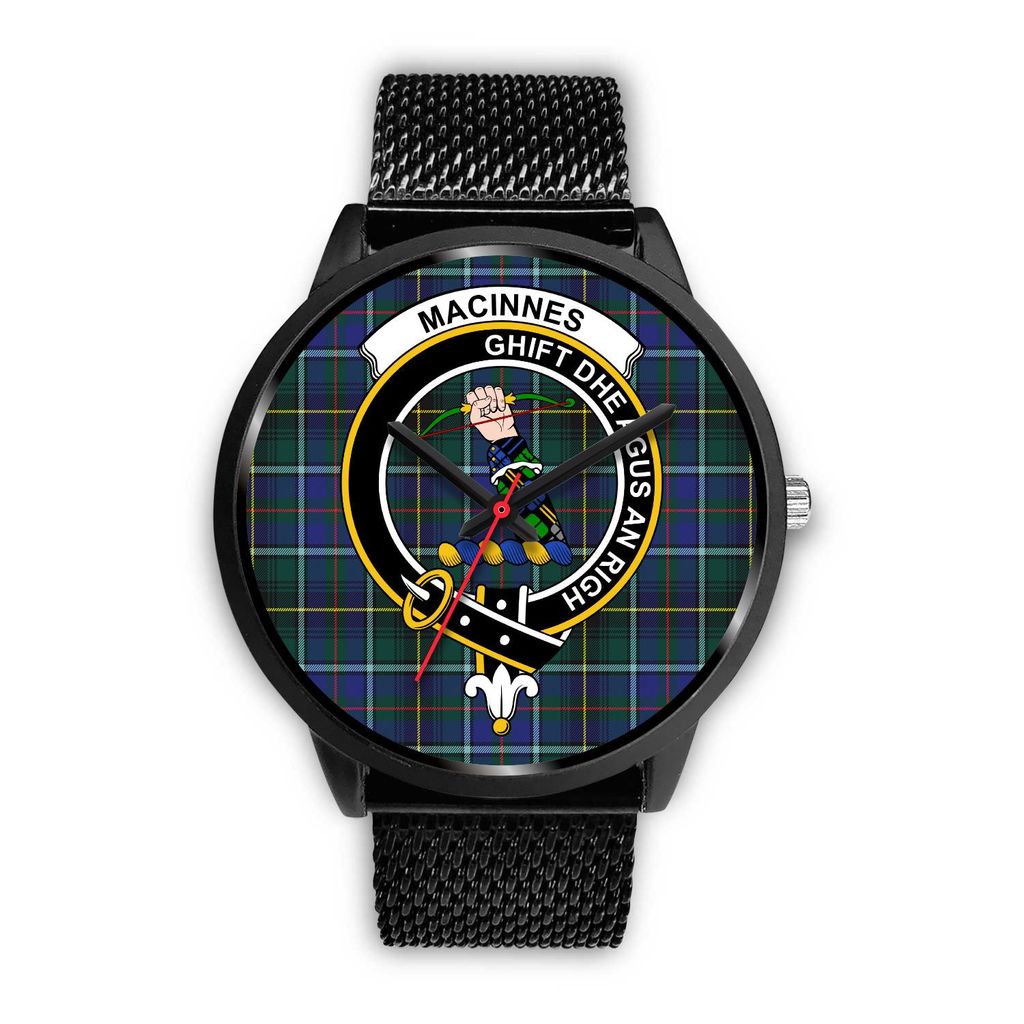 MacInnes Modern Tartan Crest Watch