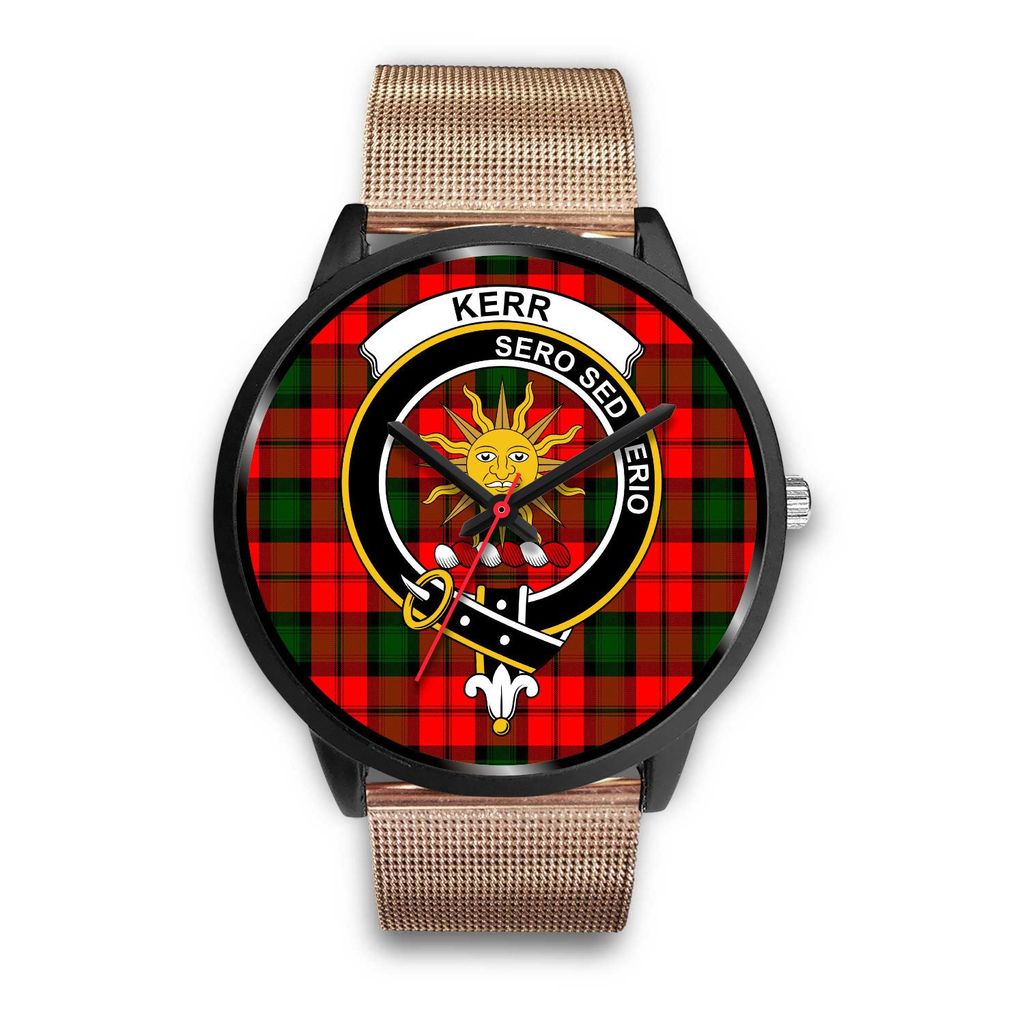 Kerr Modern Tartan Crest Black Watch