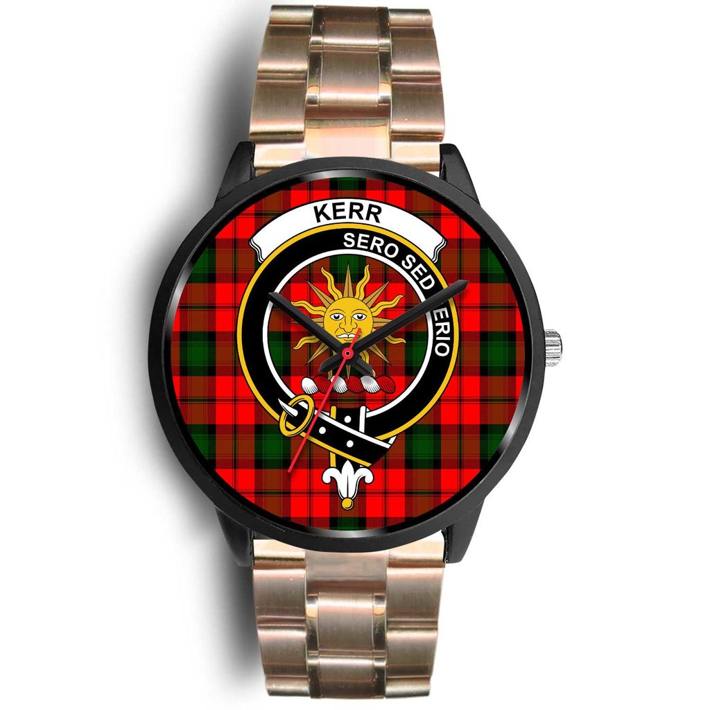 Kerr Modern Tartan Crest Black Watch