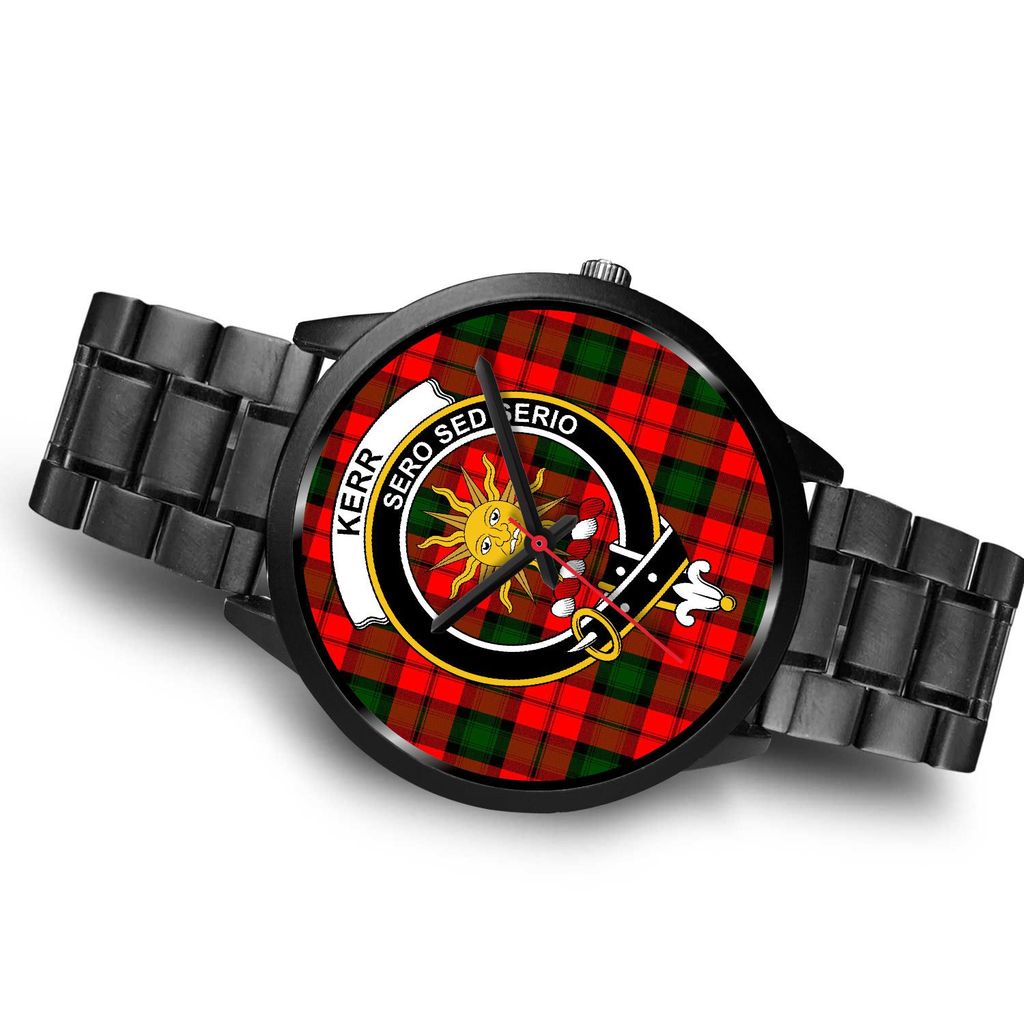 Kerr Modern Tartan Crest Black Watch