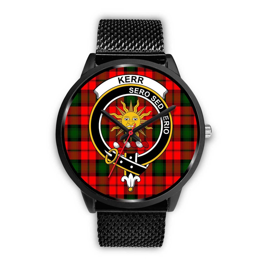 Kerr Modern Tartan Crest Black Watch