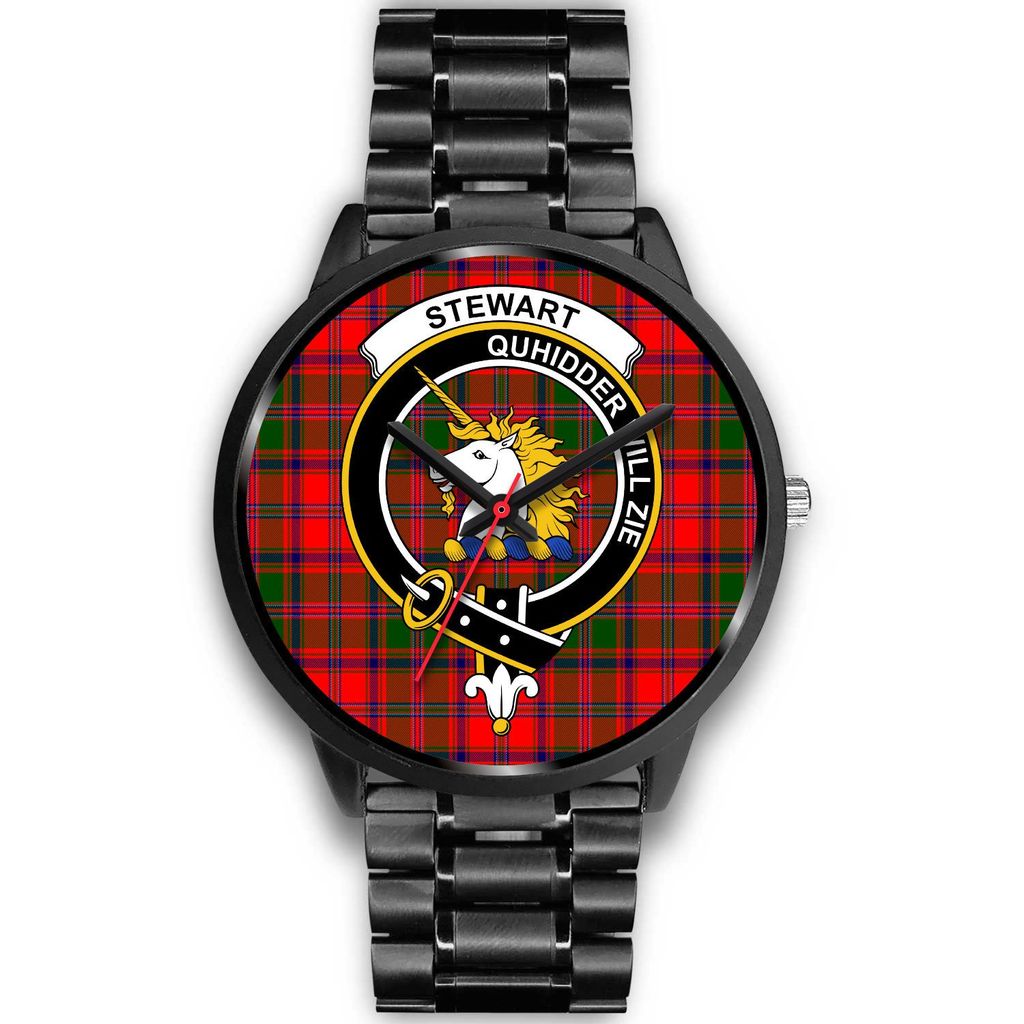 Stewart of Appin Tartan Crest Black Watch