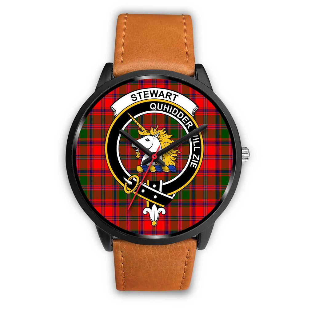 Stewart of Appin Tartan Crest Black Watch