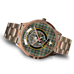 Craig Ancient Tartan CrestRose Gold Watch