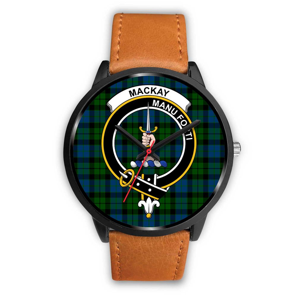 MacKay Modern Tartan Crest Watch