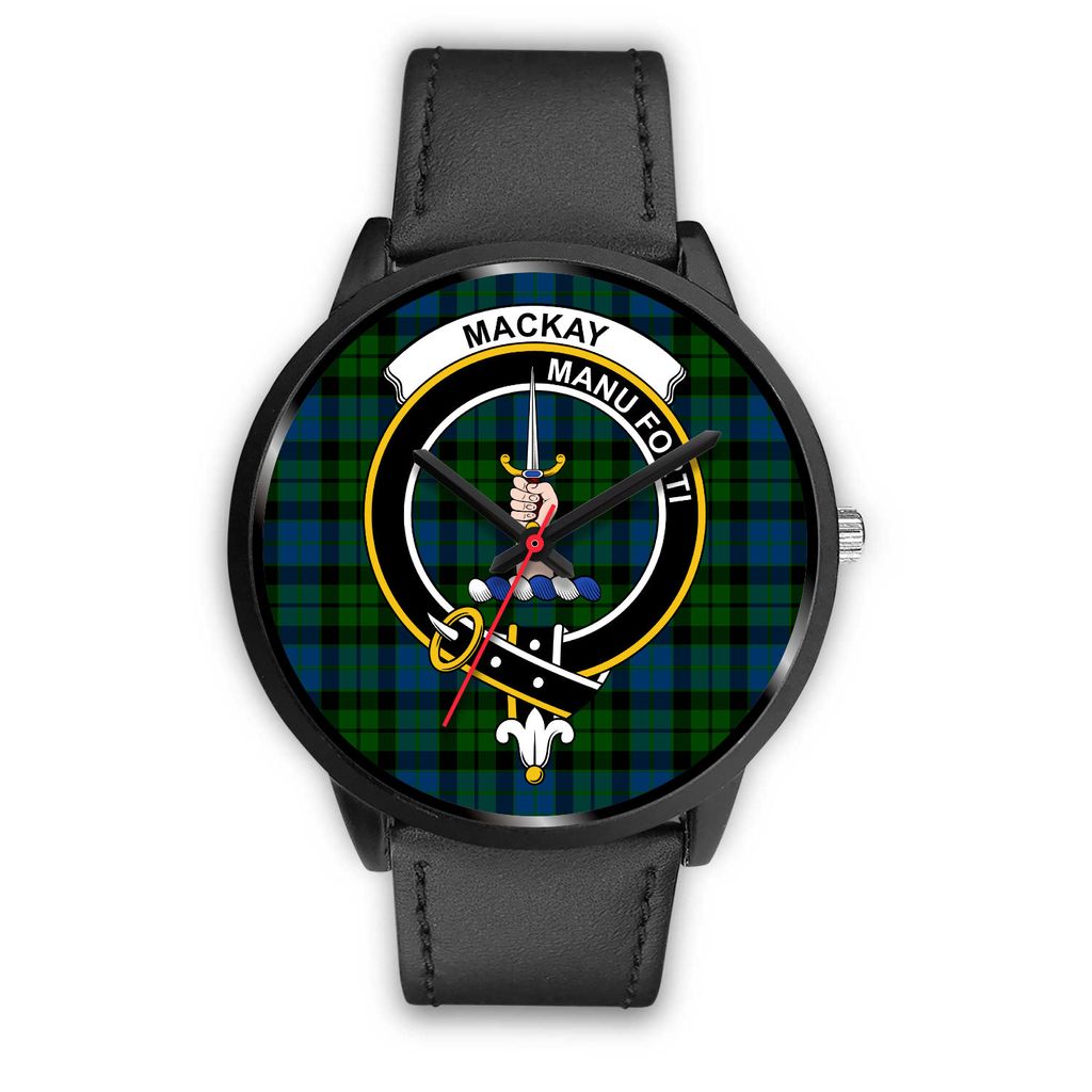 MacKay Modern Tartan Crest Watch