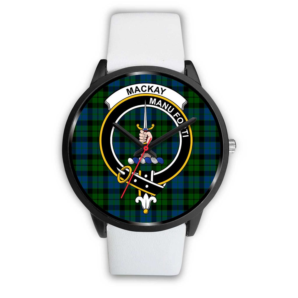 MacKay Modern Tartan Crest Watch