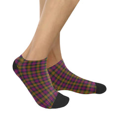 Carnegie Modern Tartan Ankle Socks