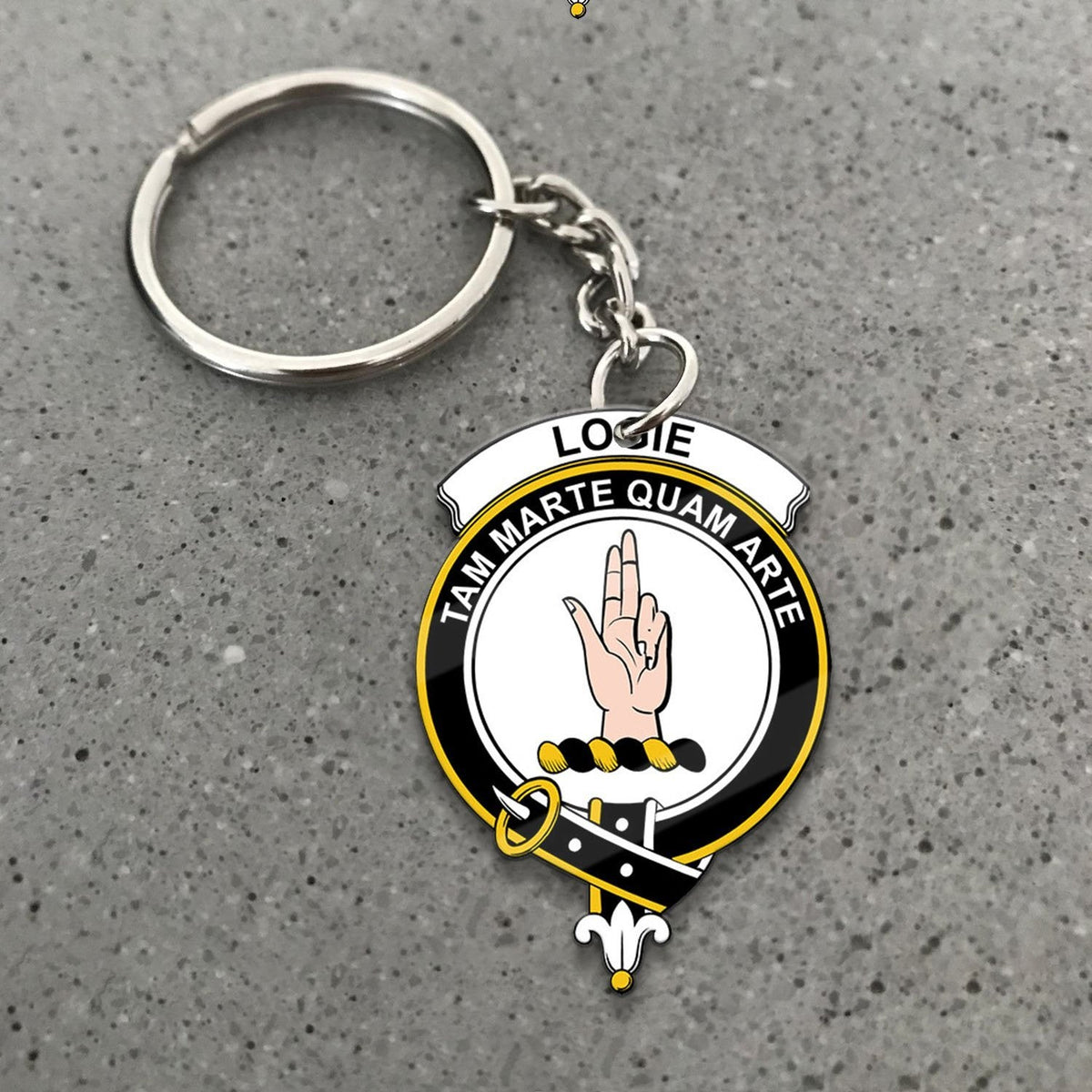 Logie Crest Keychain