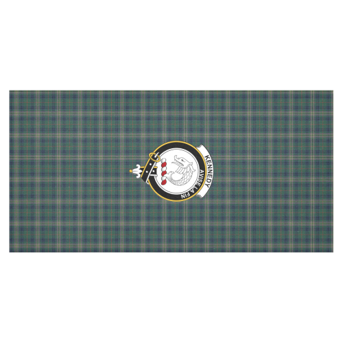 Kennedy Tartan Crest Tablecloth