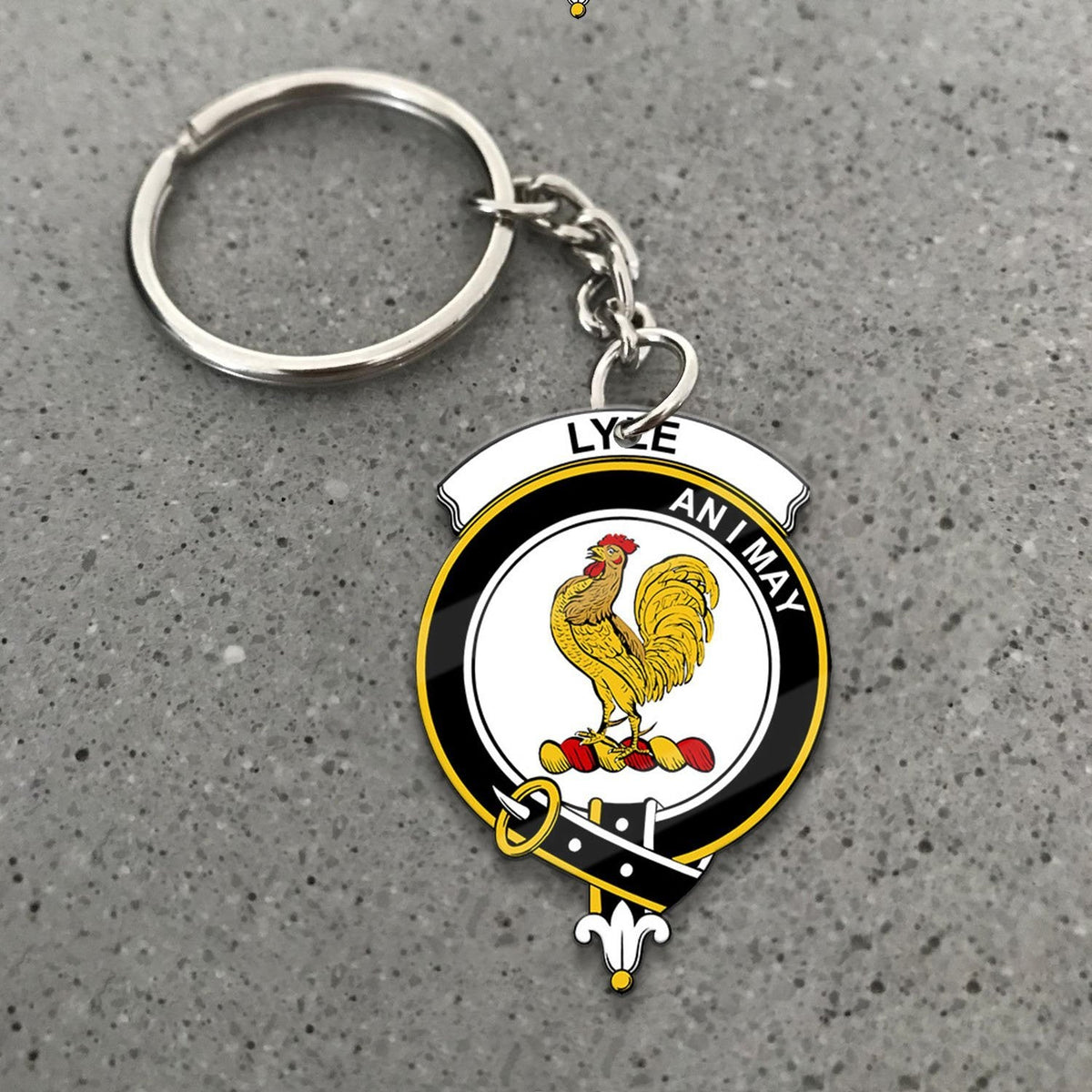 Lyle Crest Keychain