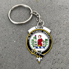 Lyon Crest Keychain