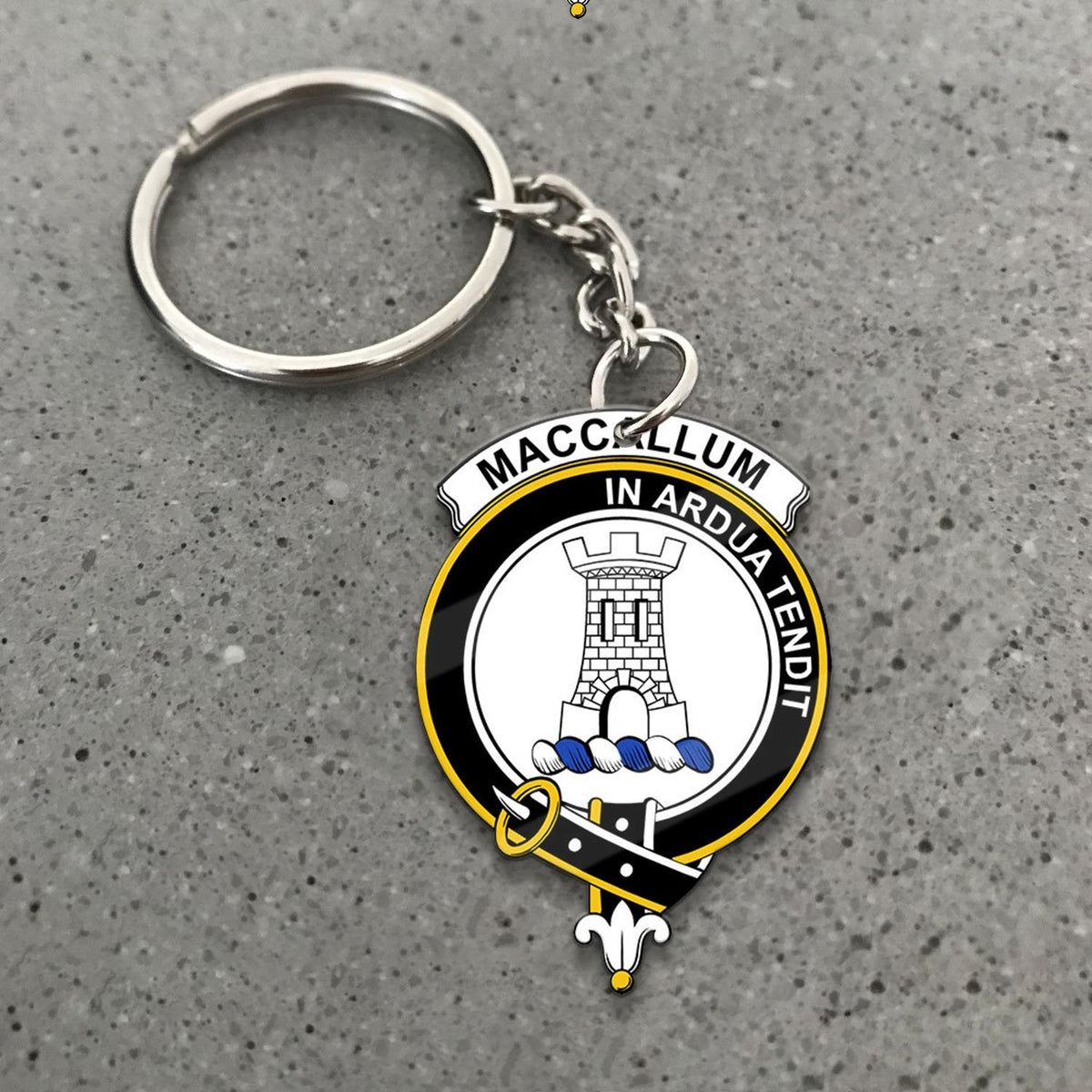 MacCallum Crest Keychain