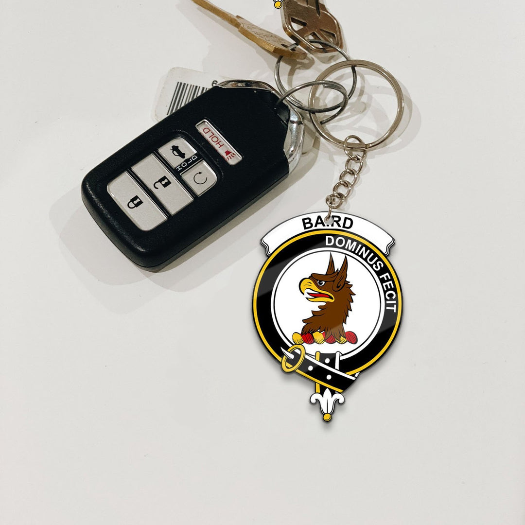 Baird Crest Keychain